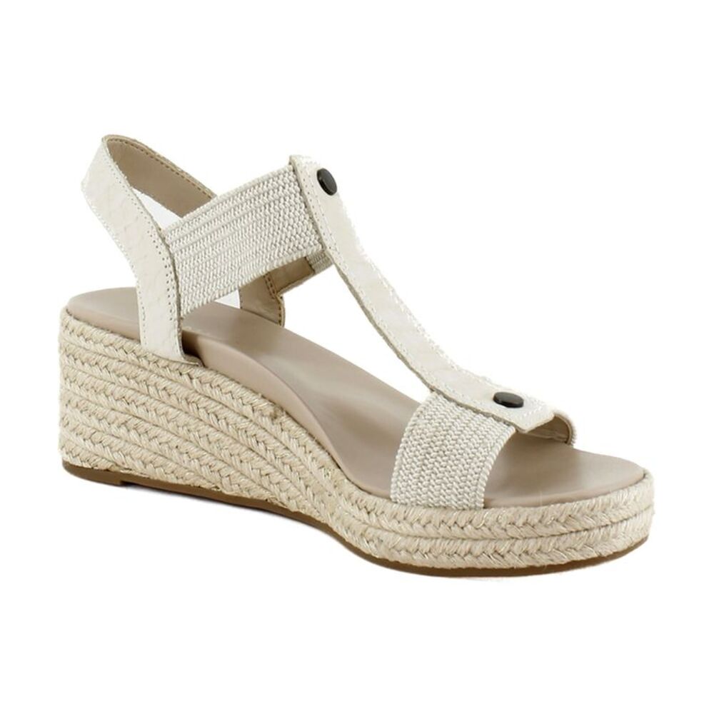 Vionic Calera Cream Snake Leather/Fabric